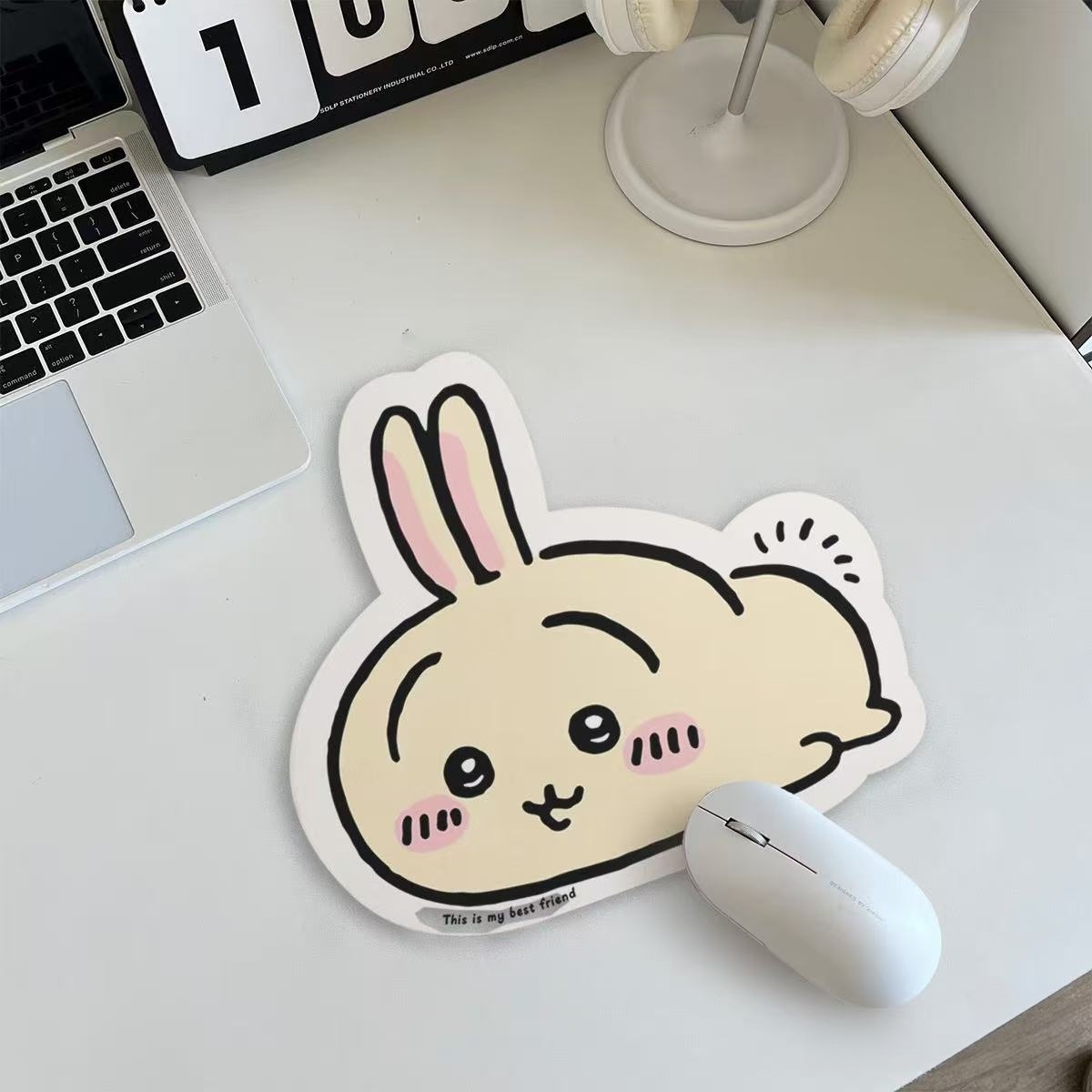 Stationery Office - Tapis de souris en cuir de