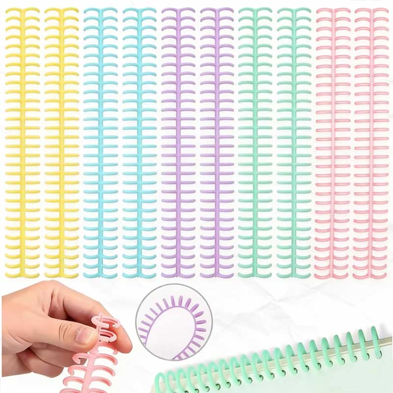 Binding Comb Plastic - Reliures à anneaux en plastique A4