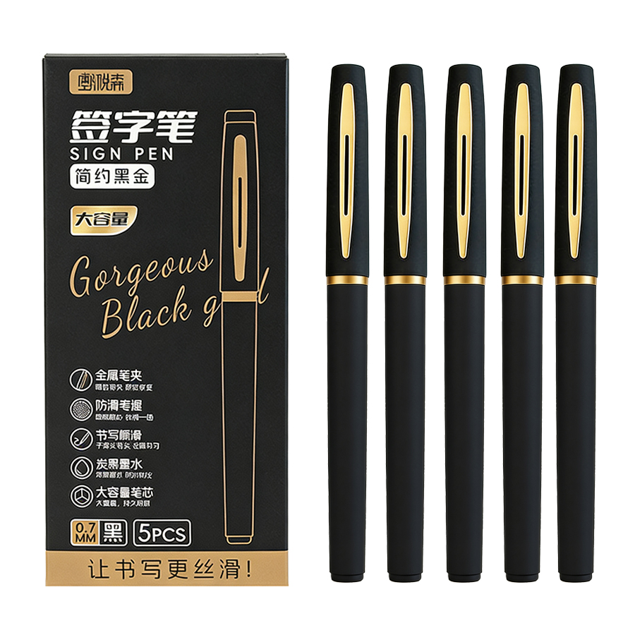 Office Stationery Supply Business - Stylo Gel de grande capacité, pointe