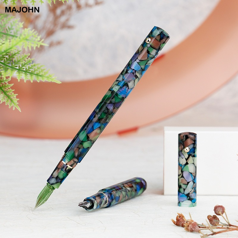 Office Stationery Supply Business - MAJOHN N8 résine verre Dip stylo