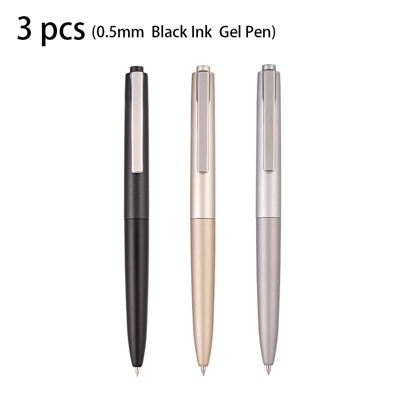 Office Stationery Supply Business - Deli 3 pièces 0.5mm/0.7mm stylo Gel