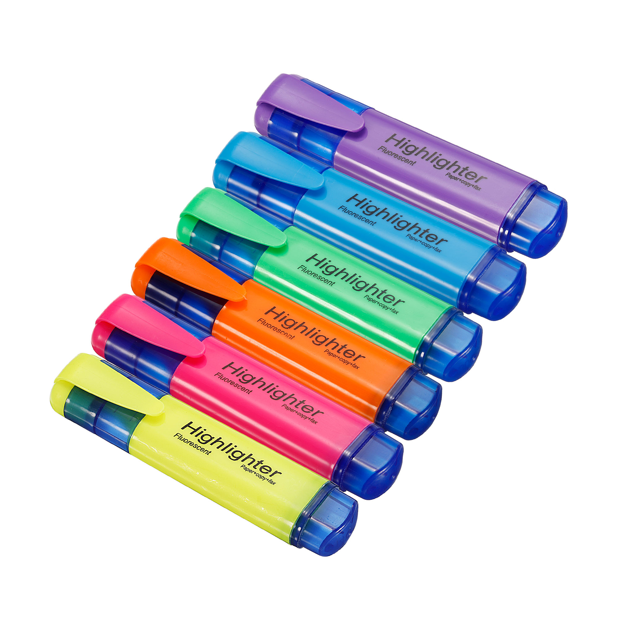 Highlighter Set Pastel - Stylo Fluorescent surligneur à pointe large,