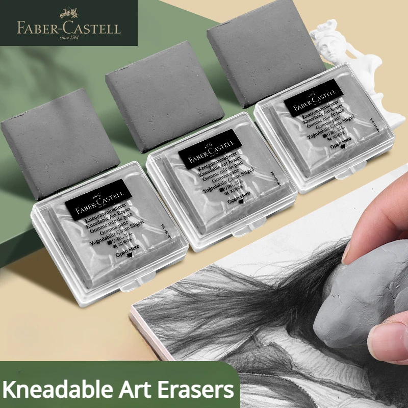 Rubber Eraser Kneaded - Faber-castell 2 pièces gommes à pétrir