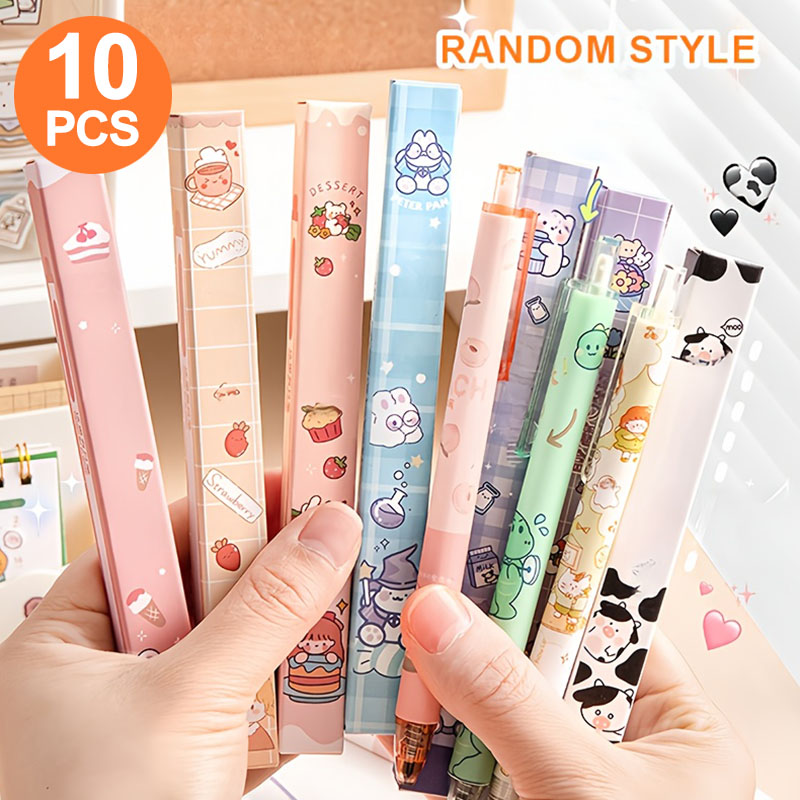 Office Stationery Supply Business - 10 stylos gel individuels dans une