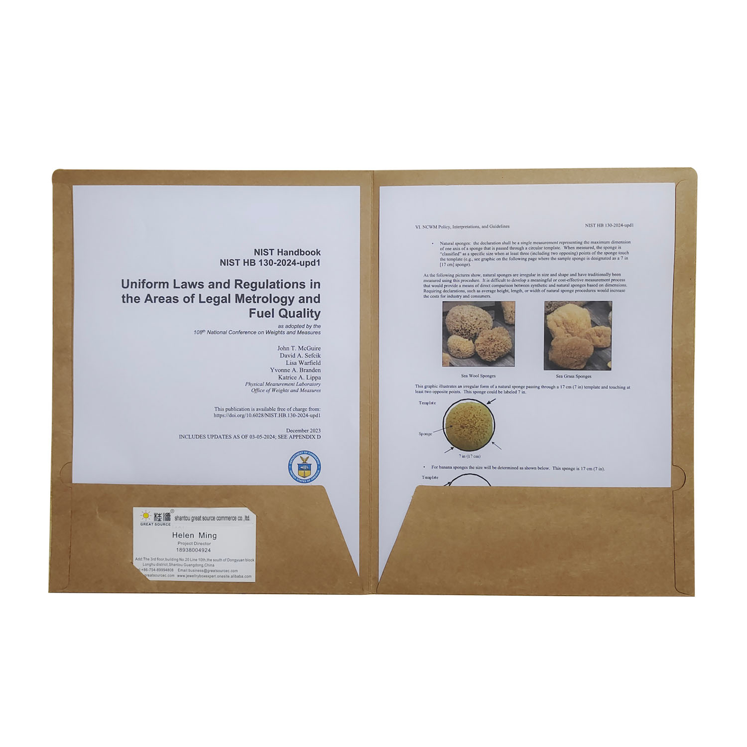 Makeasy Manille dossier Kraft  - Letter Envelope Kraft avis et prix