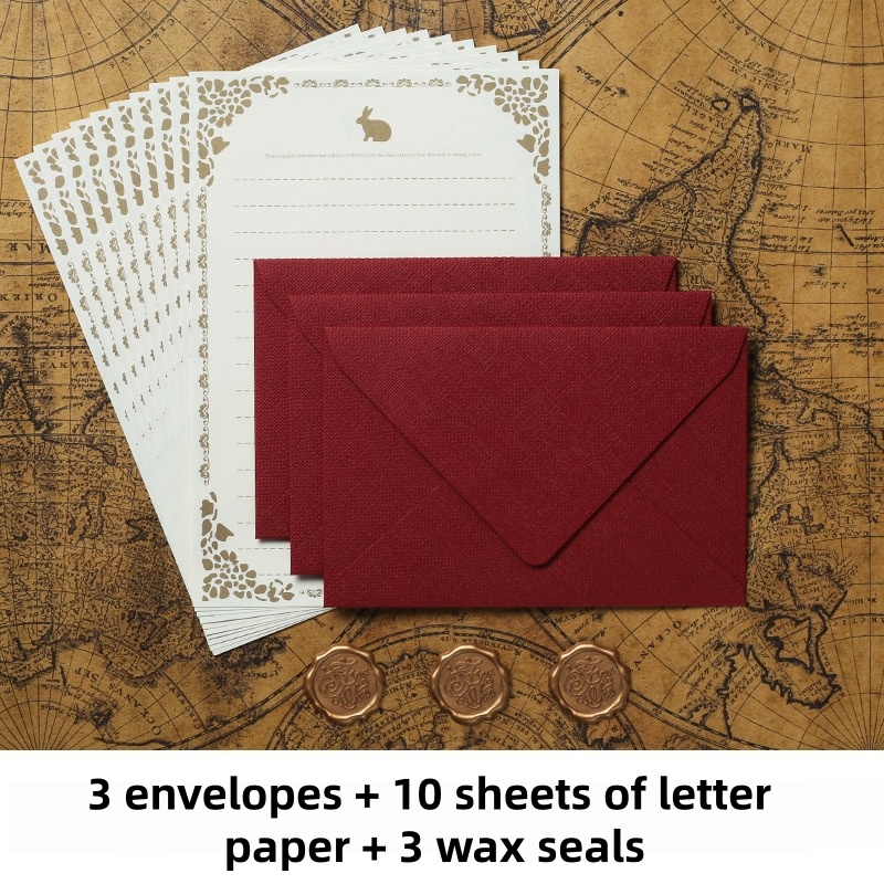 Lot de 16 Enveloppes Vintage e - Letter Envelope Kraft avis et prix