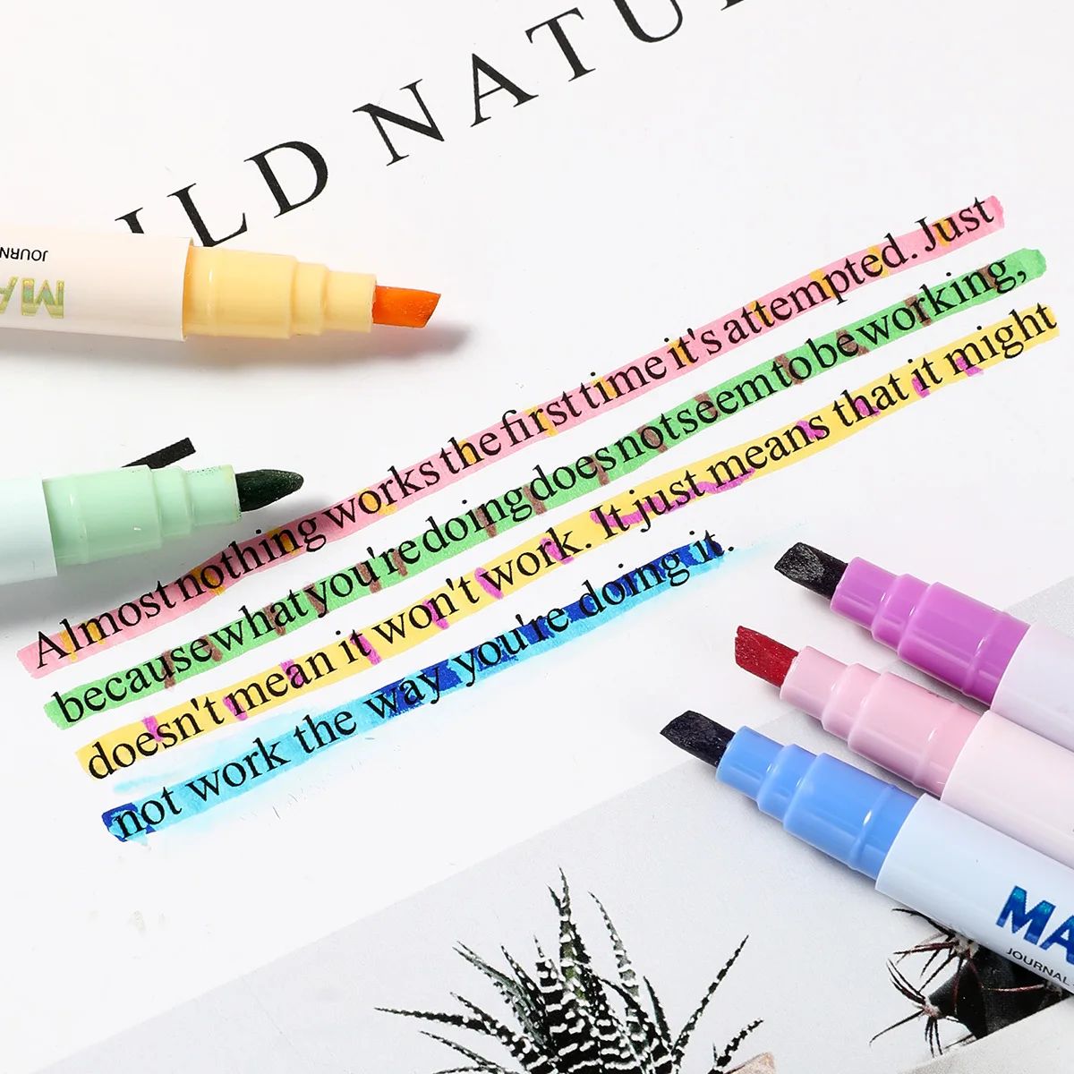 Ensemble de stylos surligneurs - Highlighter Set Pastel avis et prix
