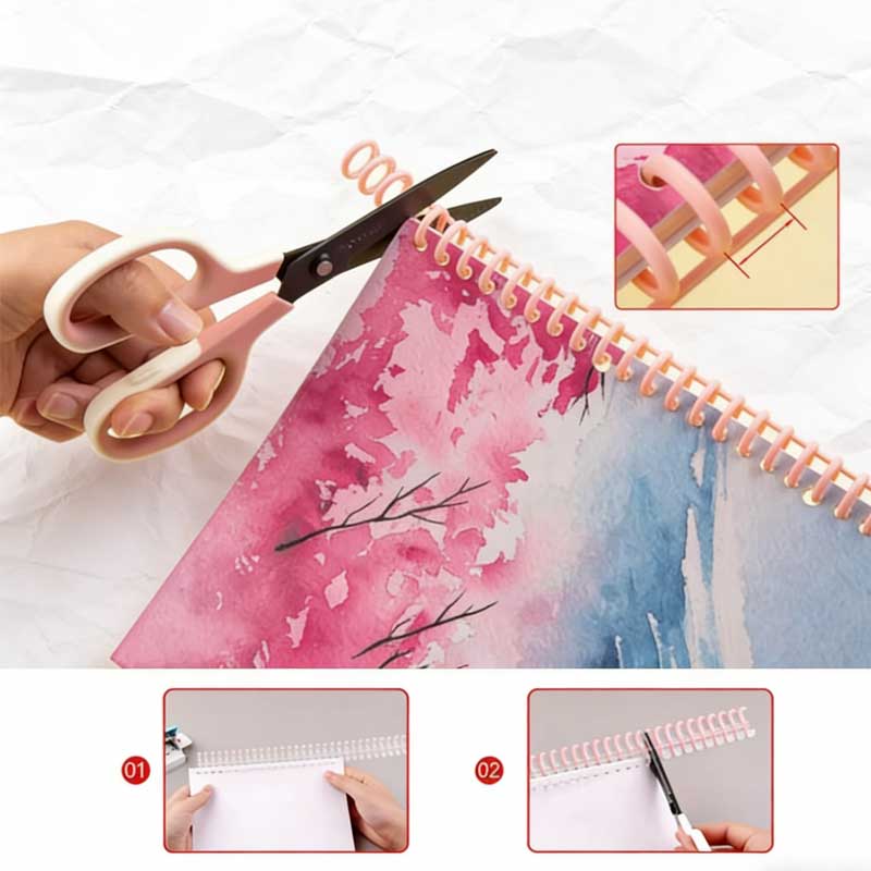 Reliures à anneaux en plastiqu - Binding Comb Plastic avis et prix