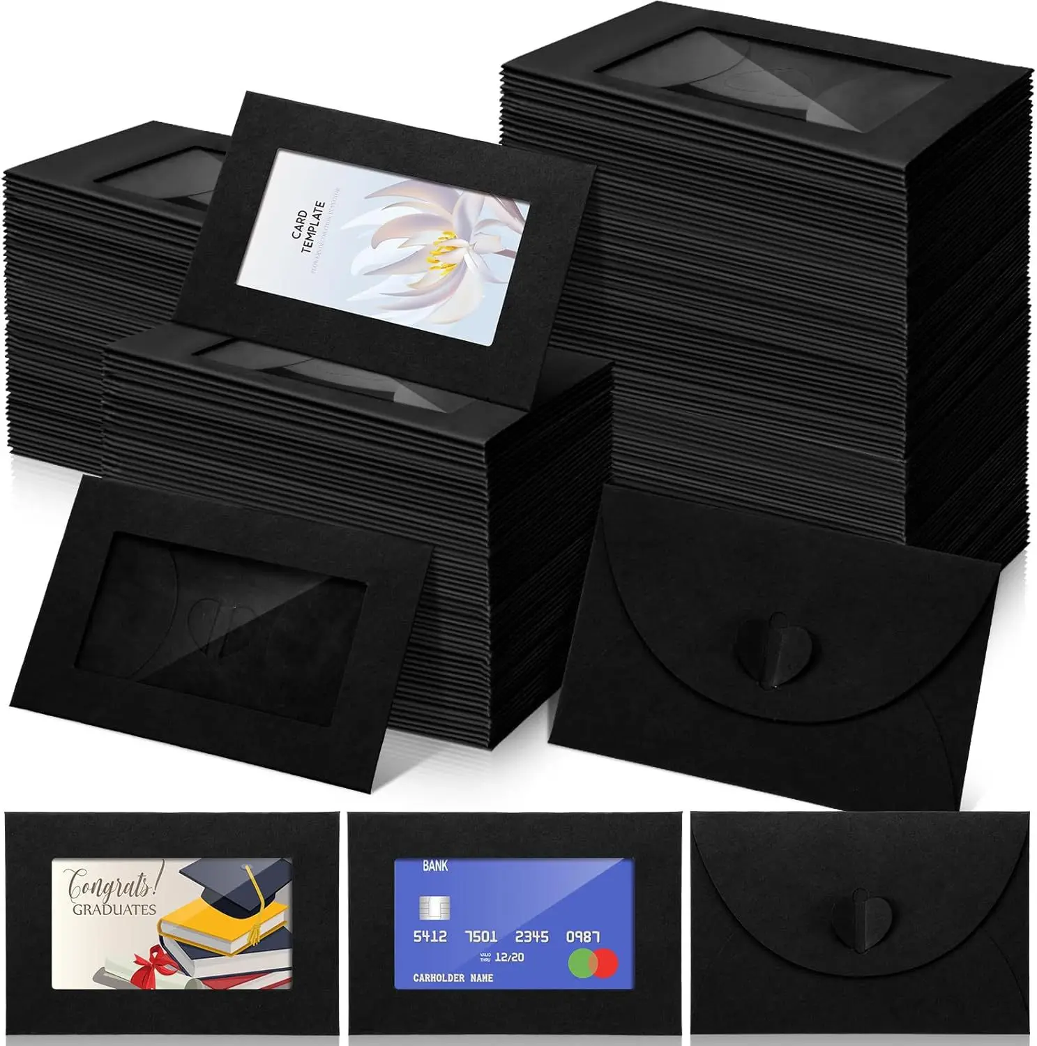 50 pcs/lot 10.5X7 cm enveloppe - Letter Envelope Kraft avis et prix