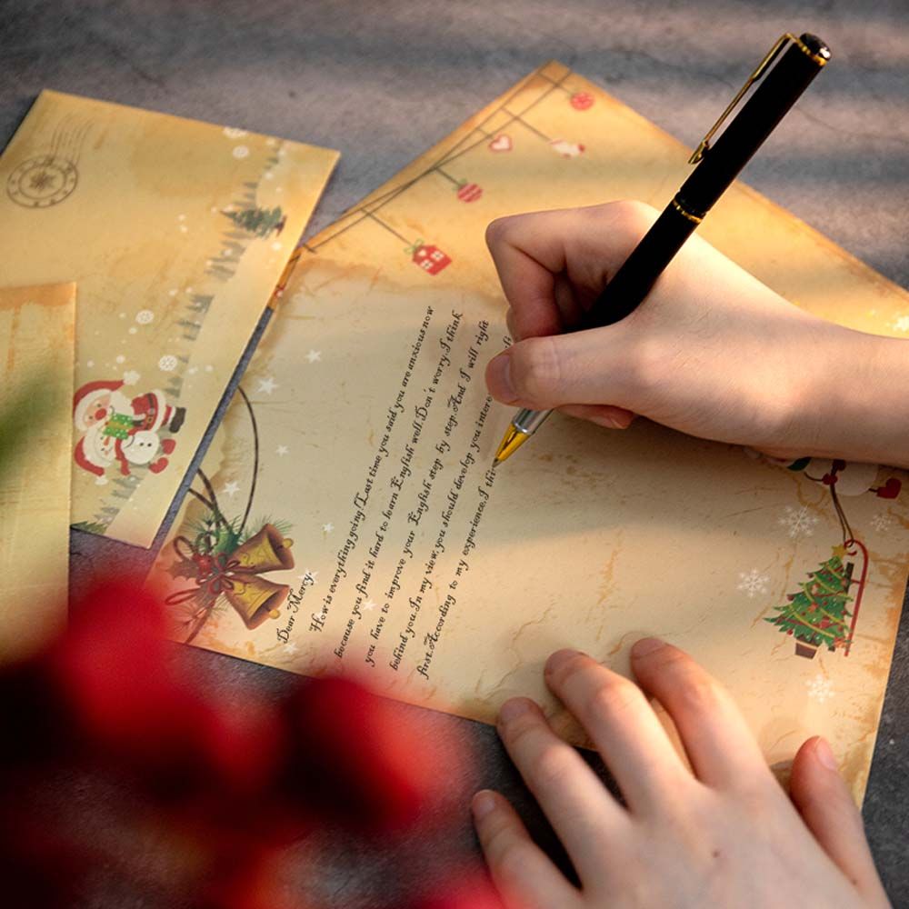 Bricolage Vintage père noël ca - Letter Envelope Kraft avis et prix