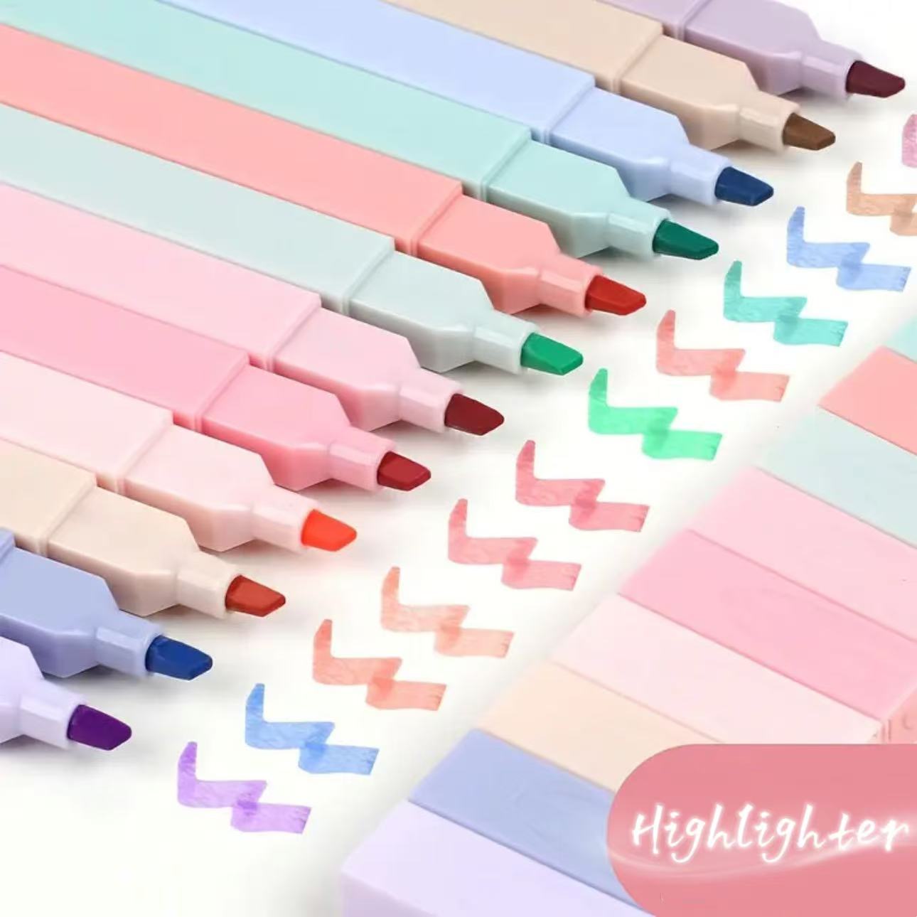 Stylos surligneurs fluorescent - Highlighter Set Pastel avis et prix
