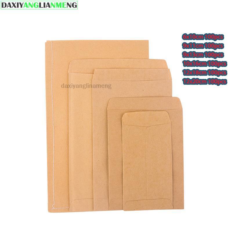 Sacs de semences marron en pap - Letter Envelope Kraft avis et prix