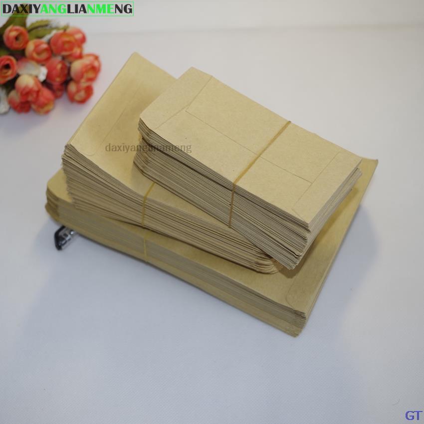 Sacs de semences marron en pap - Letter Envelope Kraft avis et prix