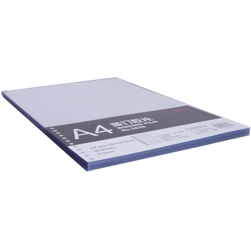 50PCS Deli 3820 Film de reliur - Binding Comb Plastic avis et prix