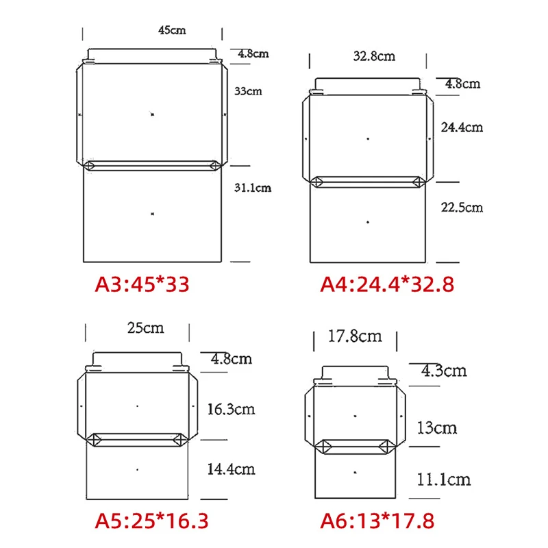 30 pièces enveloppe A3 A4 A5 A - Letter Envelope Kraft avis et prix