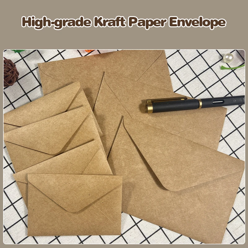 Enveloppes en papier Kraft bru - Letter Envelope Kraft avis et prix